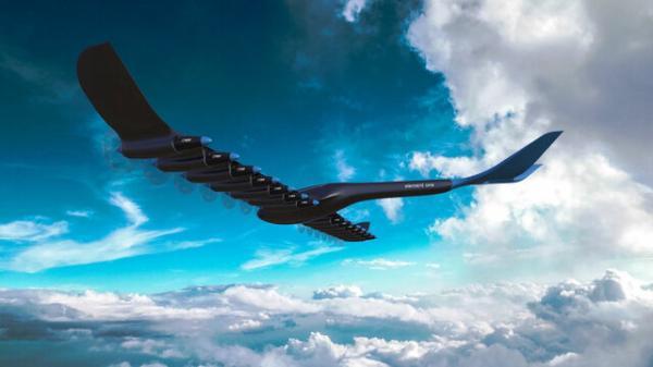 اولین هواپیمای مسافربری هیدروژنی، برقی رونمایی شد