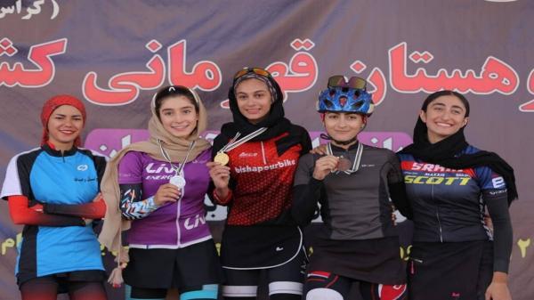 معرفی رکابزنان برتر کراس کانتری دوچرخه سواری بانوان در تبریز
