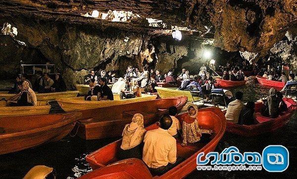 در تعطیلات عید فطر بیش از 24 هزار جهانگرد از غار علیصدر بازدید کردند