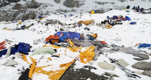 قله اورست؛ مرتفع ترین زباله دان جهان