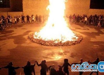 نگاهی به مراسم چهارشنبه سوری در استان آذربایجان غربی
